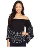 Karen Kane - Printed Off The Shoulder Top