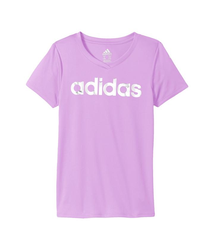 Adidas Kids - Short Sleeve V-neck Top
