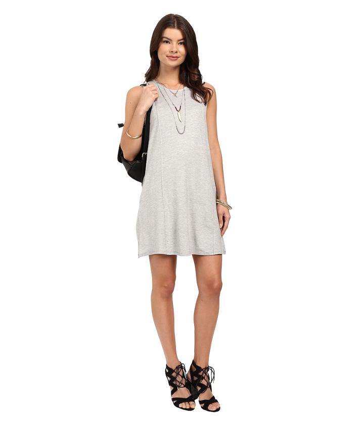 Jack By Bb Dakota - Willamer Light French Terry Cross Back Dress