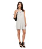 Jack By Bb Dakota - Willamer Light French Terry Cross Back Dress