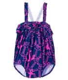 Hatley Kids - Anchors Ruffle One-piece Swimsuit