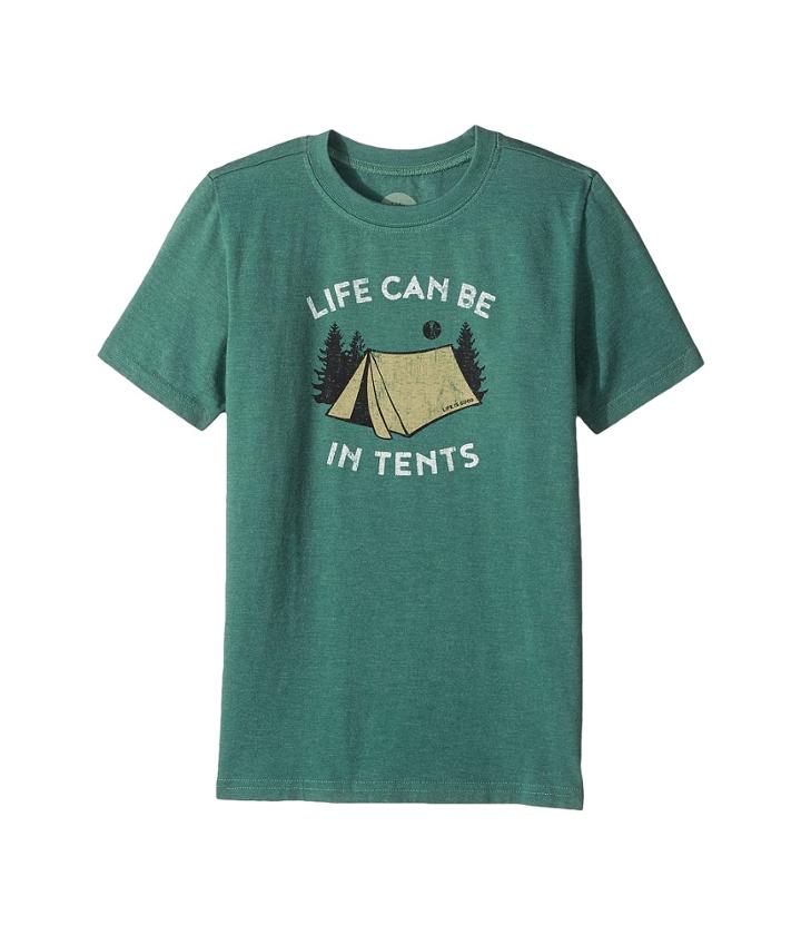Life Is Good Kids - Life Can Be In Tents Crusher Tee