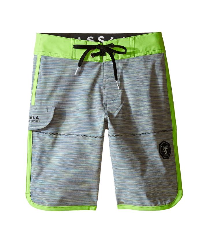 Vissla Kids - Spaced Diver 4-way Stretch Space Dye Boardshorts 17