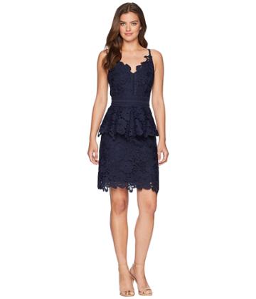 Ted Baker - Nadiie Lace Detail Peplum Dress