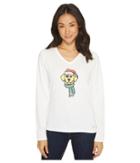 Life Is Good - Holiday Dog Long Sleeve Crusher Vee