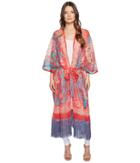 Fuzzi - Fringe Cardigan In Dragonessa Print