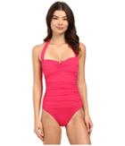 Tommy Bahama - Pearl V-front Halter Cup One-piece