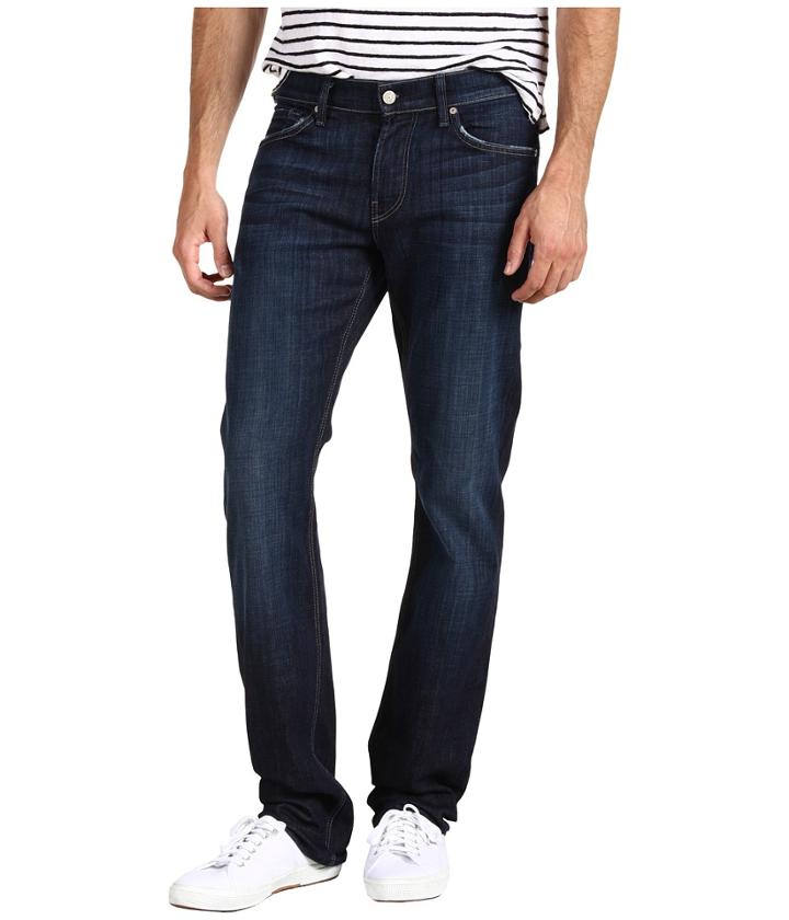 7 For All Mankind - Slimmy Slim Straight Leg In Los Angeles Dark