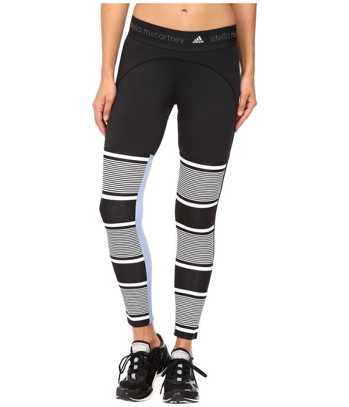Adidas By Stella Mccartney - Studio Clima Stripe Tights Ax7047