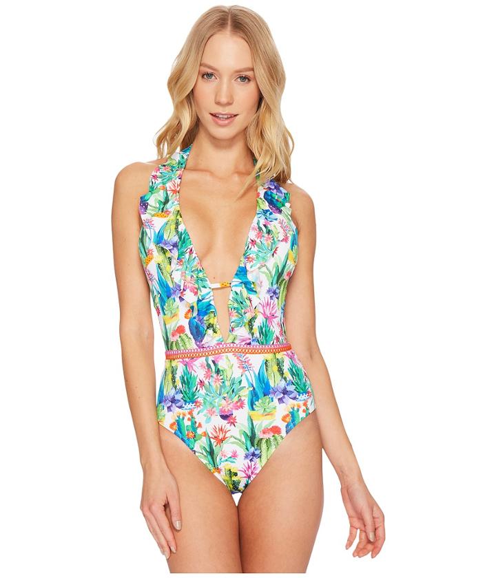 Nanette Lepore - Cactus Goddess One-piece Swimsuit