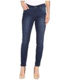 Liverpool - Petite Abby Skinny Jeans In Manchester Wash Indigo