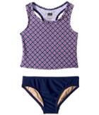 Toobydoo - Navy Pink Pattern Tankini