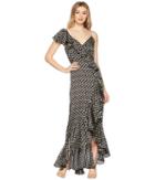 Jill Jill Stuart - Ruffle Printed Gown