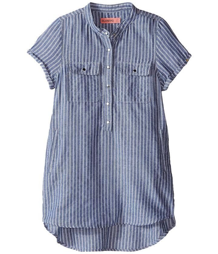 Blank Nyc Kids - Pin Stripe Linen Tunic