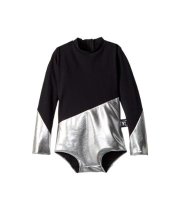Nununu - Half And Half Long Sleeve Swimsuit