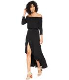 American Rose - Kai 3/4 Sleeve Off The Shoulder Dress
