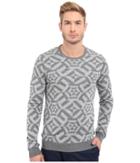 Ted Baker - Jakgee All Over Jacquard Long Sleeve Crew Neck