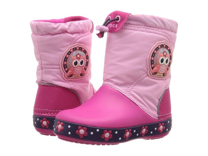 Crocs Kids - Crocslights Lodge Point Night Owl Boot
