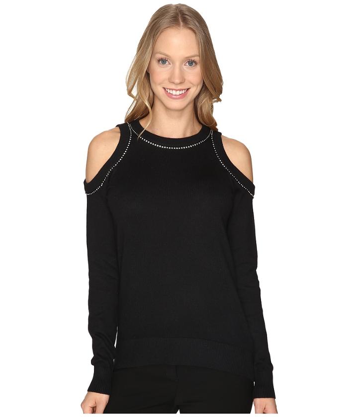 Michael Michael Kors - Diamond Cold Shoudler Sweater