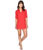 Lauren Ralph Lauren - Crushed Camp Shirt Cover-up