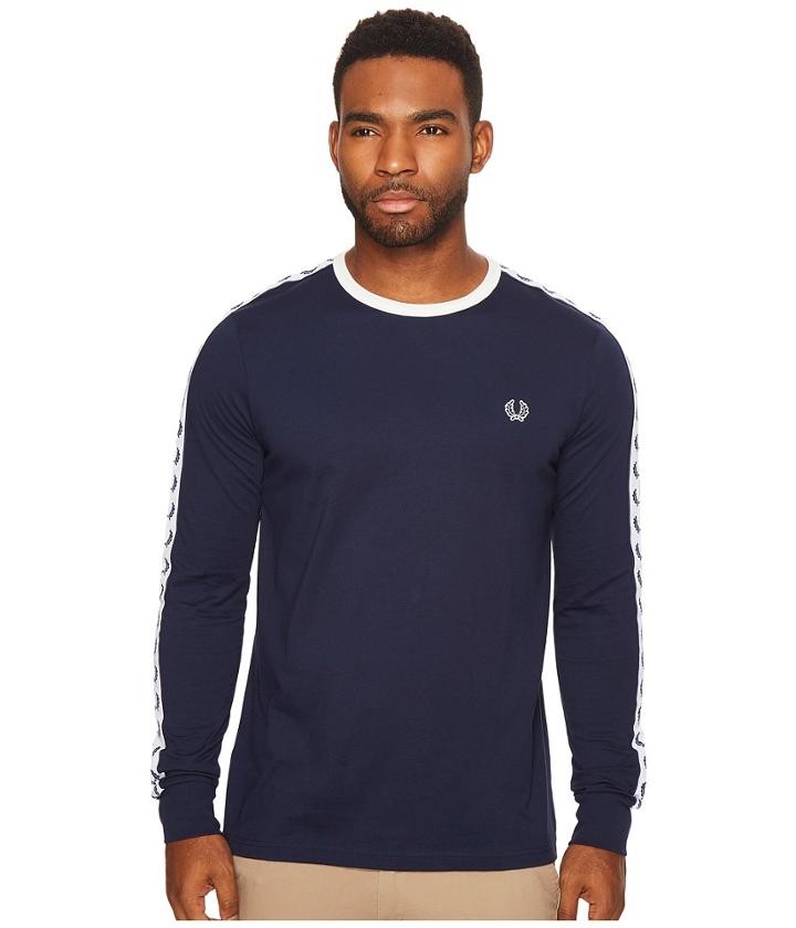 Fred Perry - Long Sleeve Taped Ringer T-shirt