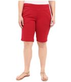 Jag Jeans Plus Size - Plus Size Ainsley Classic Fit Bermuda In Bay Twill