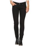Rock And Roll Cowgirl - Low Rise Skinny Jeans In Black W0s9631