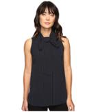 Michael Michael Kors - Manege Dot Neck Tie Top