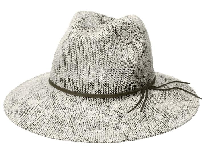 Collection Xiix - Two-tone Slubby Knit Packable Panama Hat