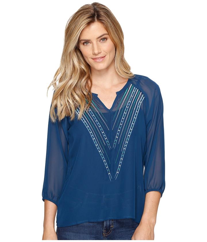 Cruel - 3/4 Sleeve Peasant Blouse