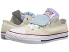Converse Kids - Chuck Taylor(r) All Star(r) Double Tongue Star Perf Canvas Ox