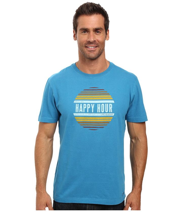 Life Is Good - Happy Hour Sun Crusher Tee