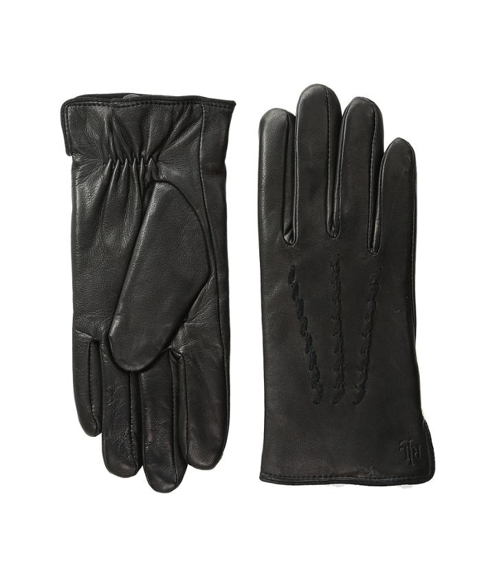 Lauren Ralph Lauren - Whip Stitch Points Thinsulate Gloves
