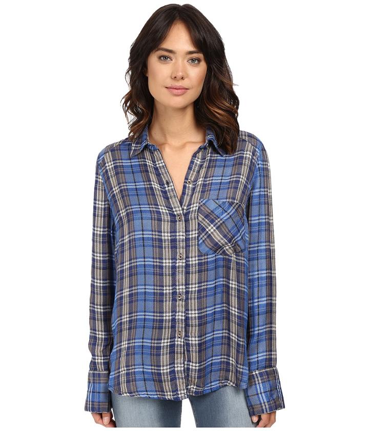 Free People - Joplin Plaid Button Down