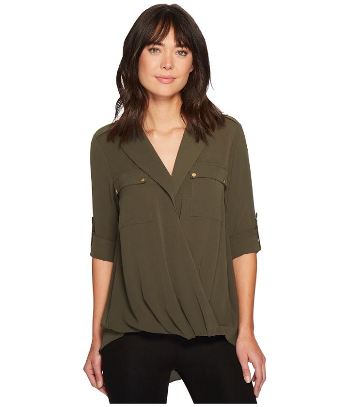 Michael Michael Kors - Draped Safari Top