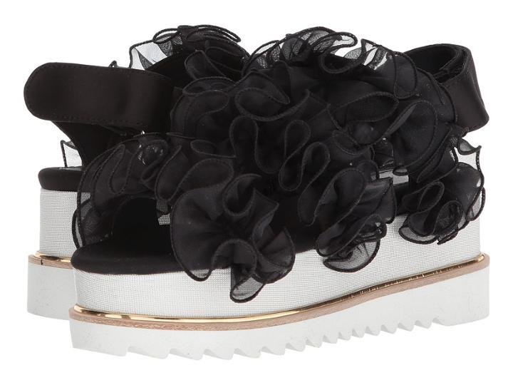 Suecomma Bonnie - Chiffon Ruffle Detailed Platform