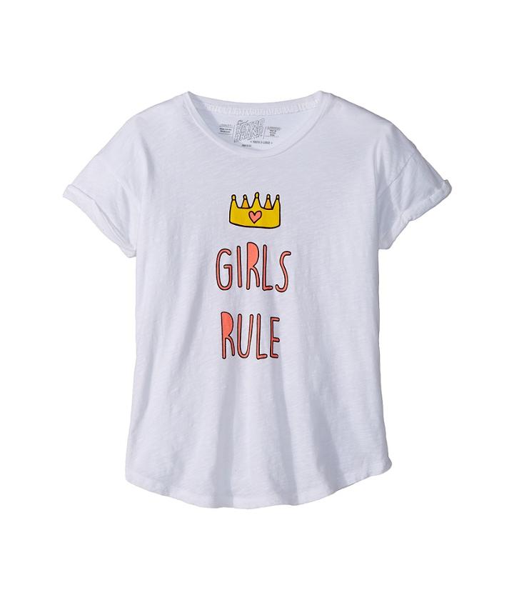 The Original Retro Brand Kids - Rule Rolled Short Sleeve Slub T-shirt