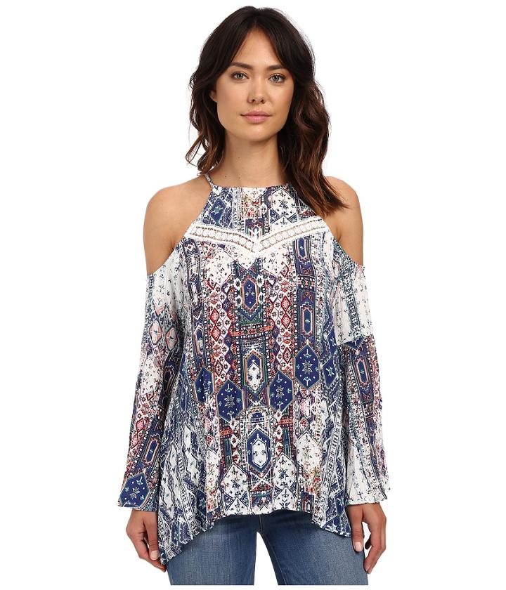Brigitte Bailey - Janiel Spaghetti Strap Top With Lace Inset