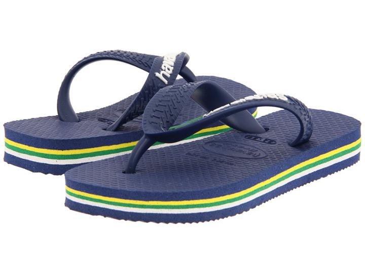 Havaianas Kids - Brazil Logo Flip Flops