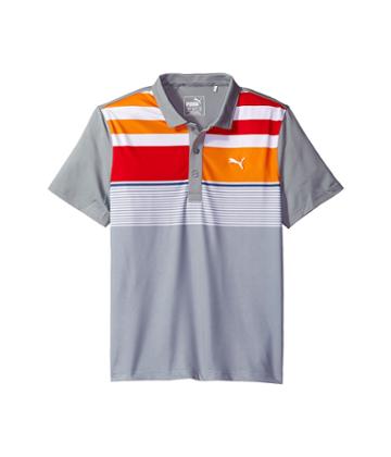 Puma Golf Kids - Road Map Asymmetrical Polo Jr