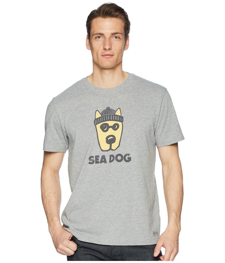 Life Is Good - Rocket Sea Dog Crusher Tee