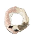 Betsey Johnson - Patchwork Shearling Cowl