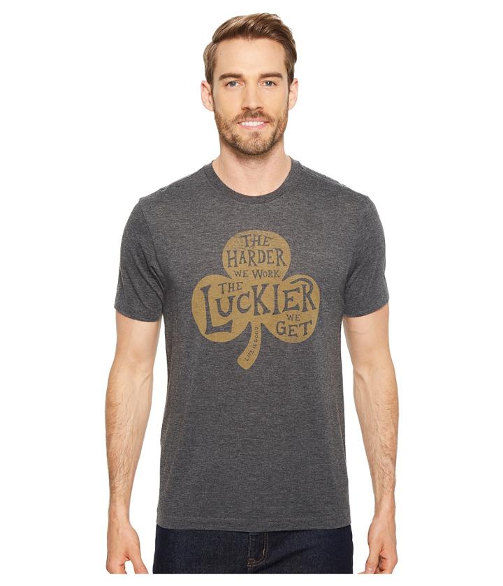 Life Is Good - Hard Work Clover Cool Tee