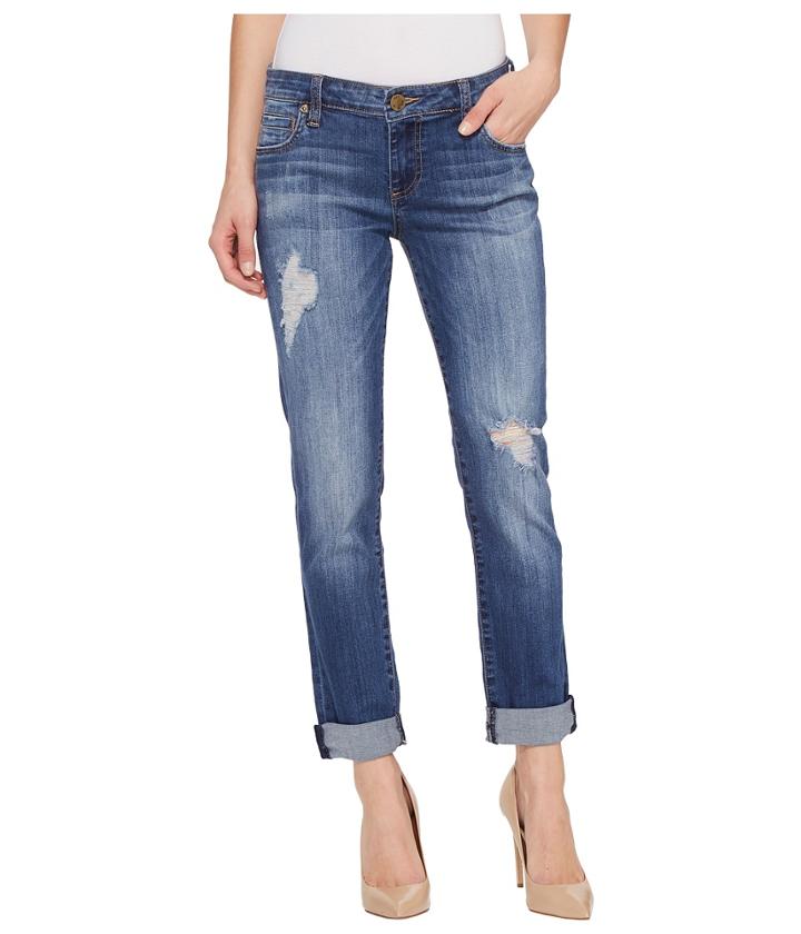 Kut From The Kloth - Catherine Boyfriend Five-pocket In Fiery