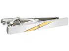 Stacy Adams - Tie Bar Silver With Gold Strip And Diamond