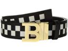Bally - B Buckle 40 Checkered Belt