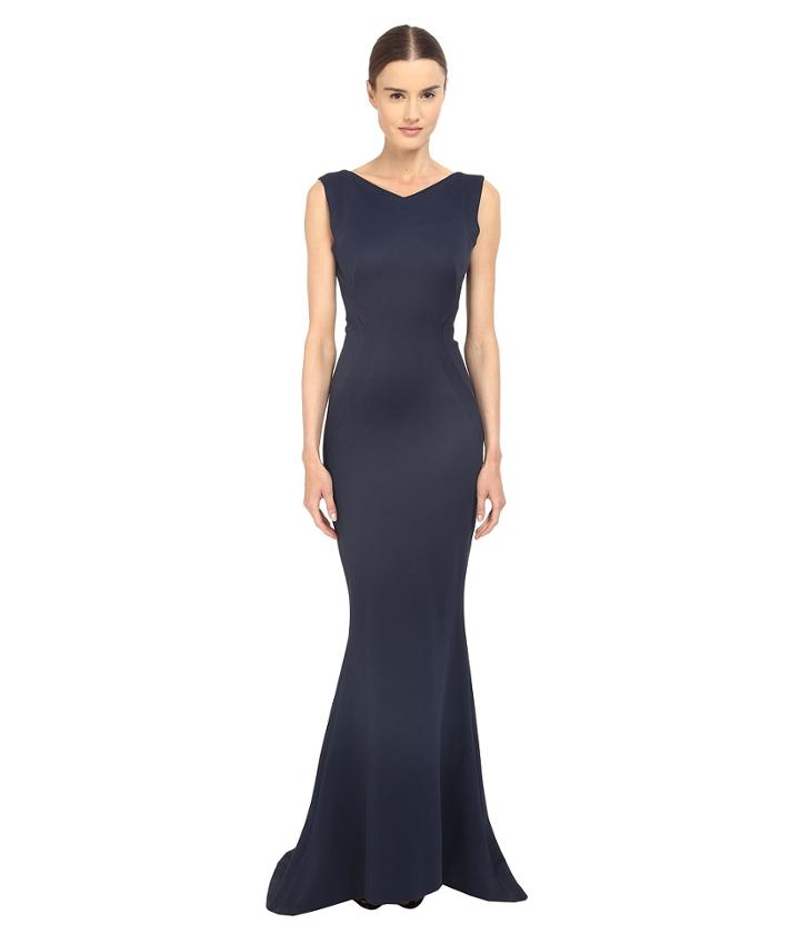 Zac Posen - Bondage Jersey Sleeveless Gown