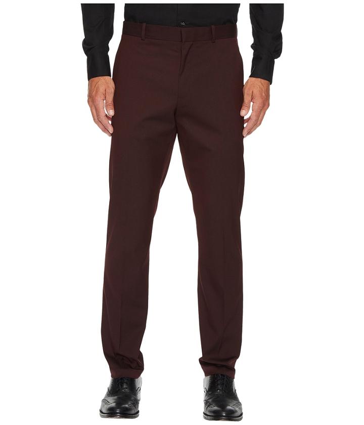 Perry Ellis Portfolio - Slim Fit Subtle Tonal Stripe Pants