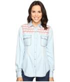 Rock And Roll Cowgirl - Long Sleeve Snap B4s7301