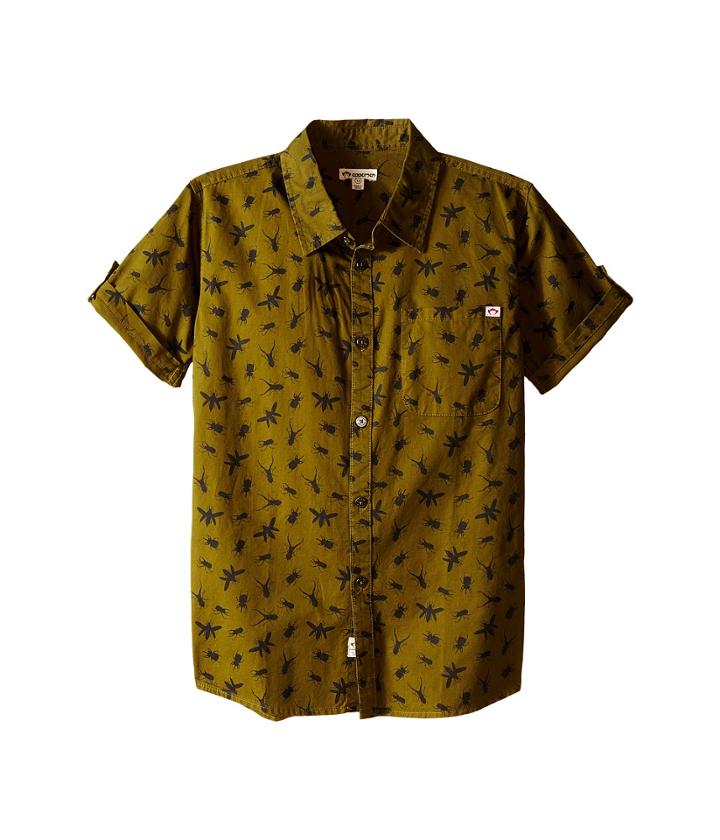 Appaman Kids - Vintage Inspired Button Up Shirt With Insect Print